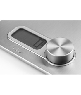 Caso | Design kitchen scale | Maximum weight (capacity) 5 kg | Graduation 1 g | Display type Digital | Stainless Steel