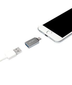 Logilink | USB-C to USB3.0 and Micro USB Adapter | USB 3.1 type-C | USB 3.0, Micro USB 2.0