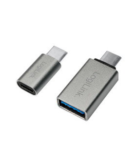 Logilink | USB-C to USB3.0 and Micro USB Adapter | USB 3.1 type-C | USB 3.0, Micro USB 2.0