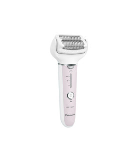 Panasonic | Epilator | ES-EY80-P503 | Operating time (max) 30 min | Number of power levels 3 | Wet & Dry | White/Pink