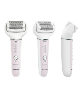 Panasonic | Epilator | ES-EY80-P503 | Operating time (max) 30 min | Number of power levels 3 | Wet & Dry | White/Pink