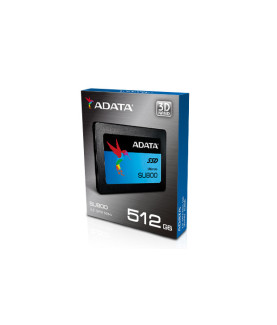 ADATA | Ultimate SU800 | 512 GB | SSD form factor 2.5" | Solid-state drive interface SATA | Read speed 560 MB/s | Write speed 5