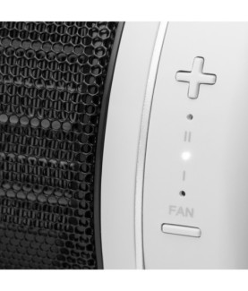 Duux | Heater | Twist | Fan Heater | 1500 W | Number of power levels 3 | Suitable for rooms up to 20-30 m | White | N/A