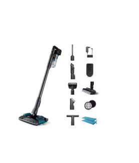 Philips | Vacuum cleaner | XC8055/01 Aqua Plus | Cordless operating | Handstick | 25.2 V | Operating time (max) 80 min | Dark G