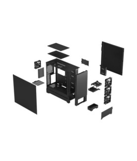 Fractal Design | Pop XL | Side window | Black Solid | E-ATX up to 280 mm, ATX , mATX, Mini ITX | Power supply included No | ATX