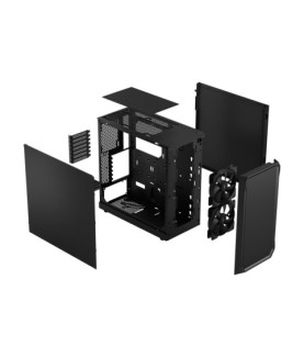 Fractal Design | Focus 2 | Side window | Black Solid | Midi Tower | Power supply included No | ATX