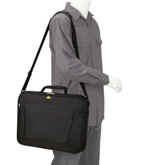 Case Logic | VNCI217 | Fits up to size 17.3 " | Messenger - Briefcase | Black | Shoulder strap