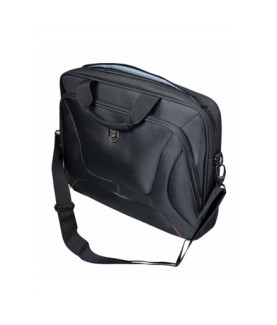 PORT DESIGNS | Courchevel | Fits up to size 15.6 " | Messenger - Briefcase | Black | Shoulder strap