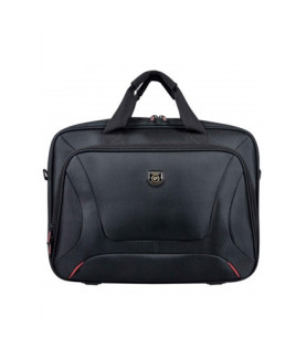 PORT DESIGNS | Courchevel | Fits up to size 15.6 " | Messenger - Briefcase | Black | Shoulder strap