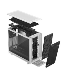 Fractal Design | Meshify 2 Clear Tempered Glass | White | ATX