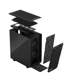 Fractal Design | Meshify 2 Compact Dark Tempered Glass | Black | ATX