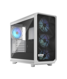 Fractal Design | Meshify 2 RGB TG Clear Tint | Side window | White | E-ATX | Power supply included No | ATX