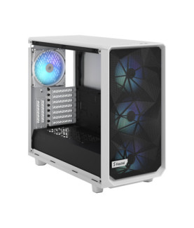 Fractal Design | Meshify 2 RGB TG Clear Tint | Side window | White | E-ATX | Power supply included No | ATX