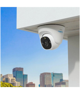 Reolink | Ultra HD Smart PoE Dome Camera with Person/Vehicle Detection and Color Night Vision | P344 | Dome | 12 MP | 2.8mm/F1.