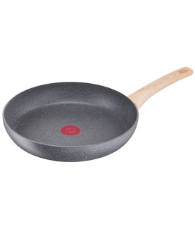 TEFAL | Frying Pan | G2660672 Natural Force | Frying | Diameter 28 cm | Suitable for induction hob | Fixed handle | Dark Grey