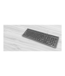 Natec | Keyboard | Discus 2 Slim | Standard | Wired | US | Black | USB 2.0 | 424 g | Numeric keypad