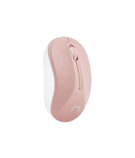 Natec Mouse, Toucan, Wireless, 1600 DPI, Optical, Pink-White | Natec | Mouse | Optical | Wireless | Pink/White | Toucan