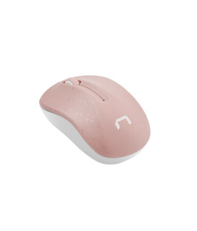 Natec Mouse, Toucan, Wireless, 1600 DPI, Optical, Pink-White | Natec | Mouse | Optical | Wireless | Pink/White | Toucan