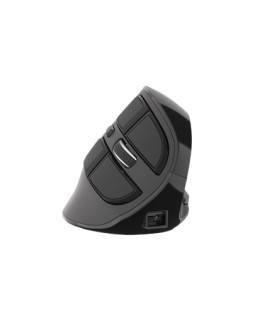 Natec | Vertical Mouse | Euphonie | Wireless | Bluetooth/USB Nano Receiver | Black