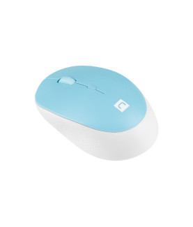 Natec | Mouse | Harrier 2 | Wireless | Bluetooth | White/Blue