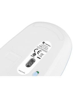 Natec | Mouse | Harrier 2 | Wireless | Bluetooth | White/Blue