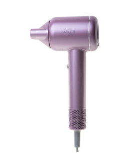 Adler Hair Dryer | AD 2270p SUPERSPEED | 1600 W | Number of temperature settings 3 | Ionic function | Diffuser nozzle | Purple