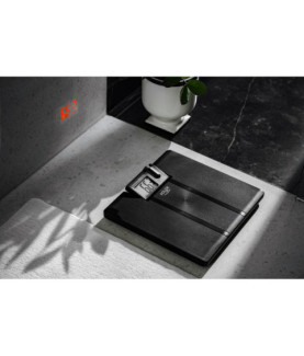 Adler | Bathroom Scale with Projector | AD 8182 | Maximum weight (capacity) 180 kg | Accuracy 100 g | Black