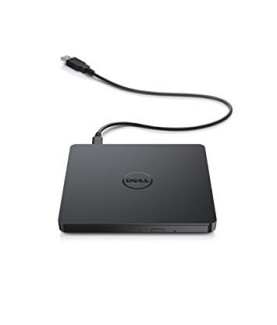 Dell | DW316 | Interface USB 2.0 | External DVD RW ( R DL) / DVD-RAM drive | CD read speed 24 x | CD write speed 24 x | Black