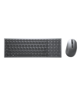 Dell | Keyboard and Mouse | KM7120W | Keyboard and Mouse Set | Wireless | Batteries included | US | Bluetooth | Titan Gray | Nu