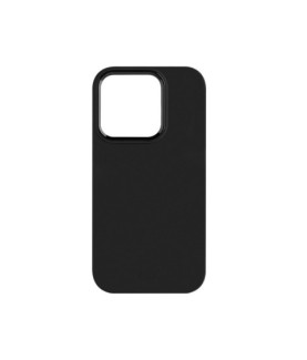 Fixed | MagFlow | Back cover | Apple | iPhone 15 Pro | Liquid silicon | Black