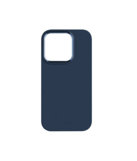 Fixed | MagFlow | Back cover | Apple | iPhone 15 Pro | Liquid silicon | Blue