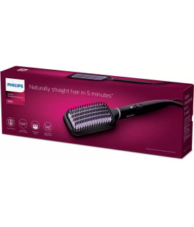 Philips | StyleCare Essential Heated straightening brush | BHH880/00 | Warranty 24 month(s) | Ceramic heating system | Temperat