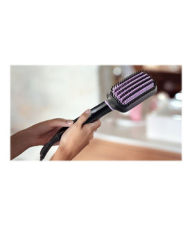 Philips | StyleCare Essential Heated straightening brush | BHH880/00 | Warranty 24 month(s) | Ceramic heating system | Temperat