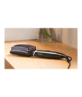 Philips | StyleCare Essential Heated straightening brush | BHH880/00 | Warranty 24 month(s) | Ceramic heating system | Temperat