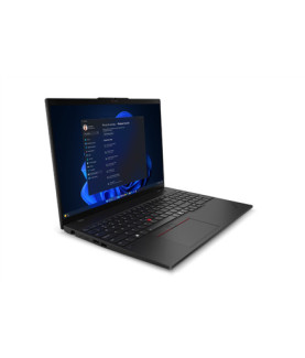 Lenovo ThinkPad L16 | Black | 16 " | IPS | WUXGA | 1920 x 1200 pixels | Anti-glare | Intel Core U7 | 155U | 16 GB | SO-DIMM DDR