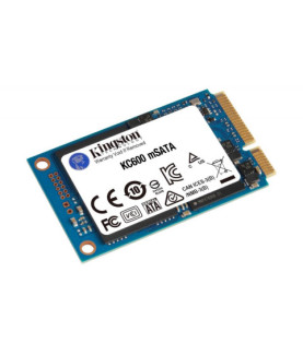 Kingston | KC600 | 512 GB | Solid-state drive interface mSATA | Read speed 550 MB/s | Write speed 520 MB/s