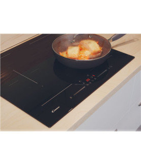 Candy | Hob | CDTP644SC/E1 | Induction | Number of burners/cooking zones 4 | Touch | Timer | Black