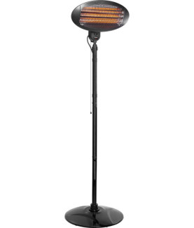 Tristar | Heater | KA-5287 | Patio heater | 2000 W | Number of power levels 3 | Suitable for rooms up to 20 m | Black | IPX4