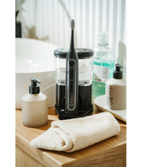 Adler | 2-in-1 Water Flossing Sonic Brush | AD 2180b | Rechargeable | For adults | Number of brush heads included 2 | Number of