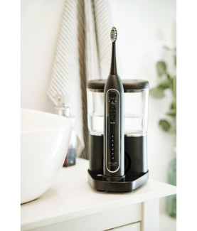 Adler | 2-in-1 Water Flossing Sonic Brush | AD 2180b | Rechargeable | For adults | Number of brush heads included 2 | Number of