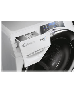 Candy | Washing Machine | RP 4146BWMBC/1-S | Energy efficiency class A | Front loading | Washing capacity 14 kg | 1400 RPM | De