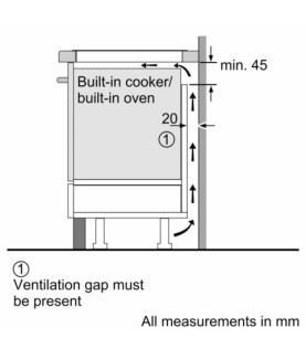 Bosch | Hob | PUE612BB1J | Induction | Number of burners/cooking zones 4 | Touch | Timer | White