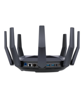 AX6000 Dual Band Router | RT-AX89X | 802.11ax | 4804+1300 Mbit/s | 10/100/1000 Mbit/s | Ethernet LAN (RJ-45) ports 8 | Mesh Sup