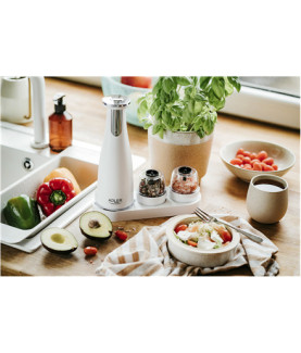 Adler | Electric Salt and pepper grinder | AD 4449w | Grinder | 7 W | Housing material ABS plastic | Lithium | Mills with ceram