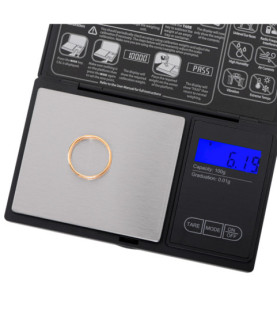 Adler | Precision Scale | AD 3176 | Maximum weight (capacity) 0.1 kg | Black