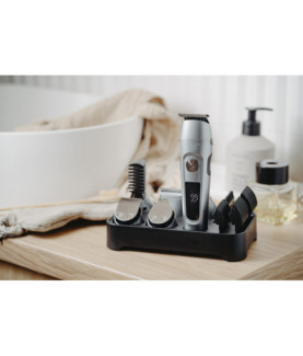 Adler | Grooming 6 in 1 Set | AD 2944 | Cordless | Number of length steps 6 | Stainless Steel/Black