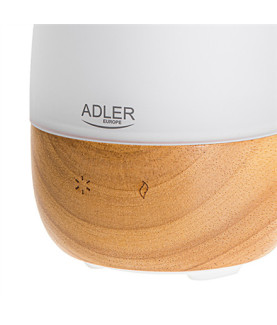 Adler | Ultrasonic Aroma Diffuser | AD 7967 | Ultrasonic | Suitable for rooms up to 25 m | Brown/White