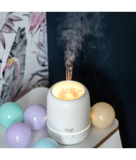 Adler | Ultrasonic aroma diffuser 3in1 | AD 7968 | Ultrasonic | Suitable for rooms up to 25 m | White