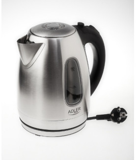 Adler | Kettle | AD 1223 | Standard | 2200 W | 1.7 L | Stainless steel | 360 rotational base | Stainless steel