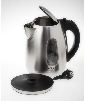 Adler | Kettle | AD 1223 | Standard | 2200 W | 1.7 L | Stainless steel | 360 rotational base | Stainless steel